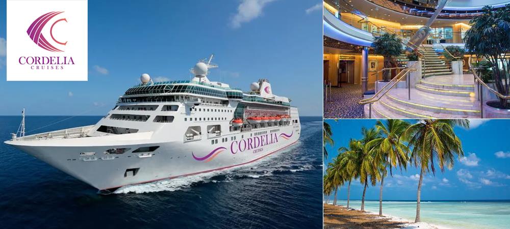 Cordelia Cruise: 4-Day All Inclusive Luxury Package - 3 Nights / 4 Days