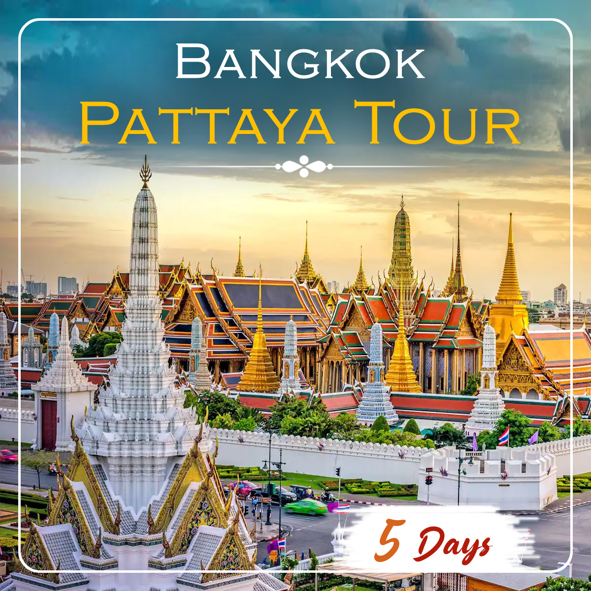 5 Days Honeymoon Special: Thailand Round Tour to Pattaya and Bangkok