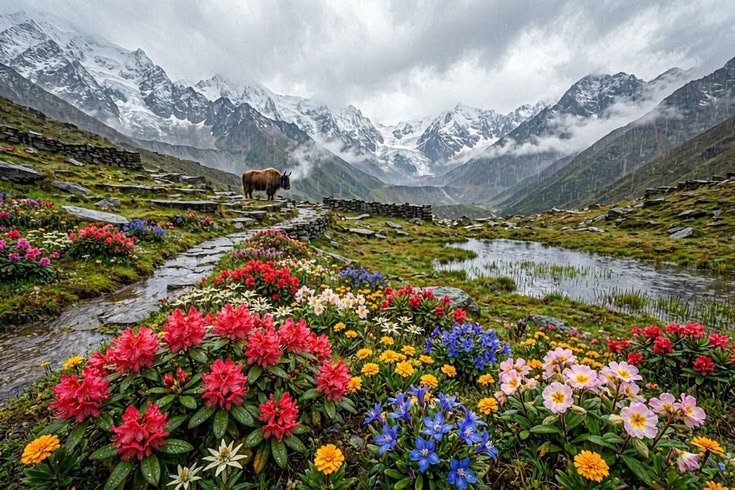 6 Days Magical Valley of Flowers Uttarakhand Tour