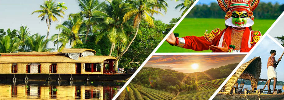 Stunning Kerala - God's Own Country ;Tour Package - 4 Nights & 5 Days 